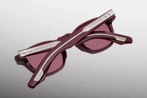 Lunettes de soleil Jacques Marie Mage Zephirin Cassis Epoxy II – détail 2