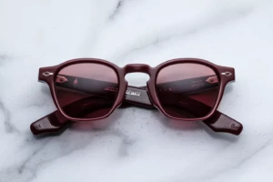 Lunettes de soleil Jacques Marie Mage Zephirin Cassis Epoxy II – vue de face 2