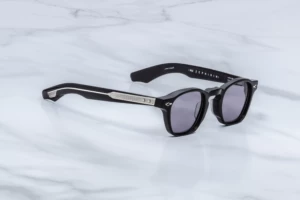 Lunettes de soleil Jacques Marie Mage Zephirin Fumée Epoxy II – vue trois-quarts