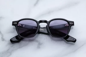 Lunettes de soleil Jacques Marie Mage Zephirin Fumée Epoxy II – vue de face 5