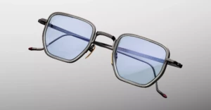 Lunettes de soleil Jacques Marie Mage Atkins Antique Silver – détail 1