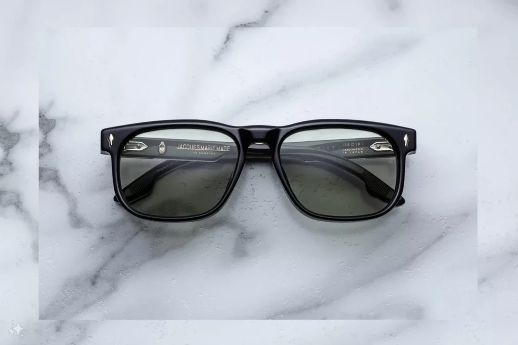Lunettes de soleil Jacques Marie Mage Dewitt Cobra – vue de face 1