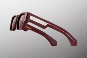 Lunettes de soleil Jacques Marie Mage Zimmerman Bordeaux Empire – détail 3
