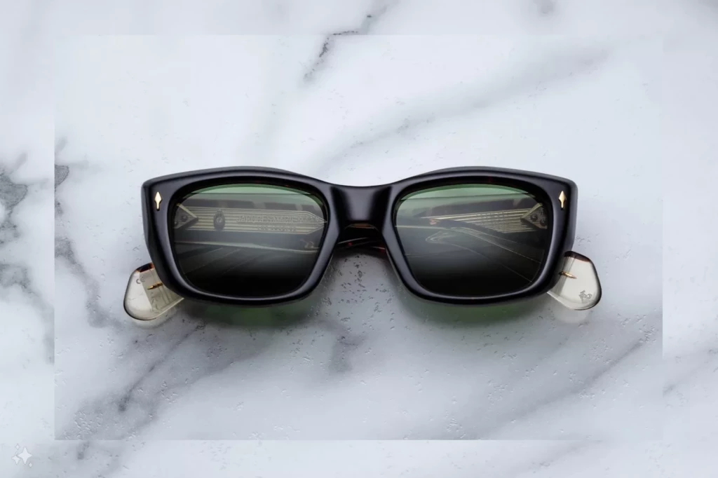 Lunettes de soleil Jacques Marie Mage Corniche Etna – vue de face 1