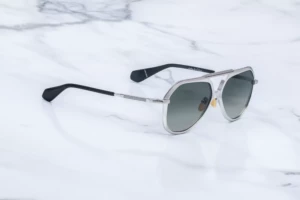 Lunettes de soleil Jacques Marie Mage Maxime Harlem – vue de profil