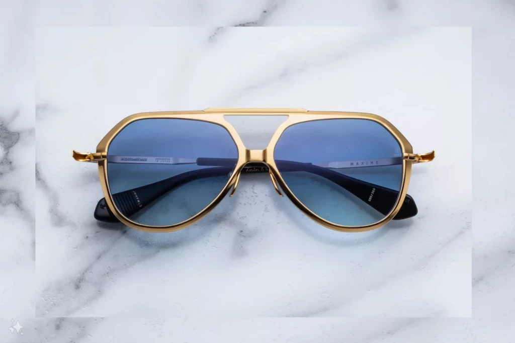 Lunettes de soleil Jacques Marie Mage Maxime Manhattan – vue de face 1