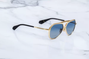 Lunettes de soleil Jacques Marie Mage Maxime Manhattan – vue de profil
