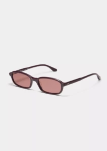 Lunettes de soleil Peter And May Marie Gaguech Aubergine – vue de profil