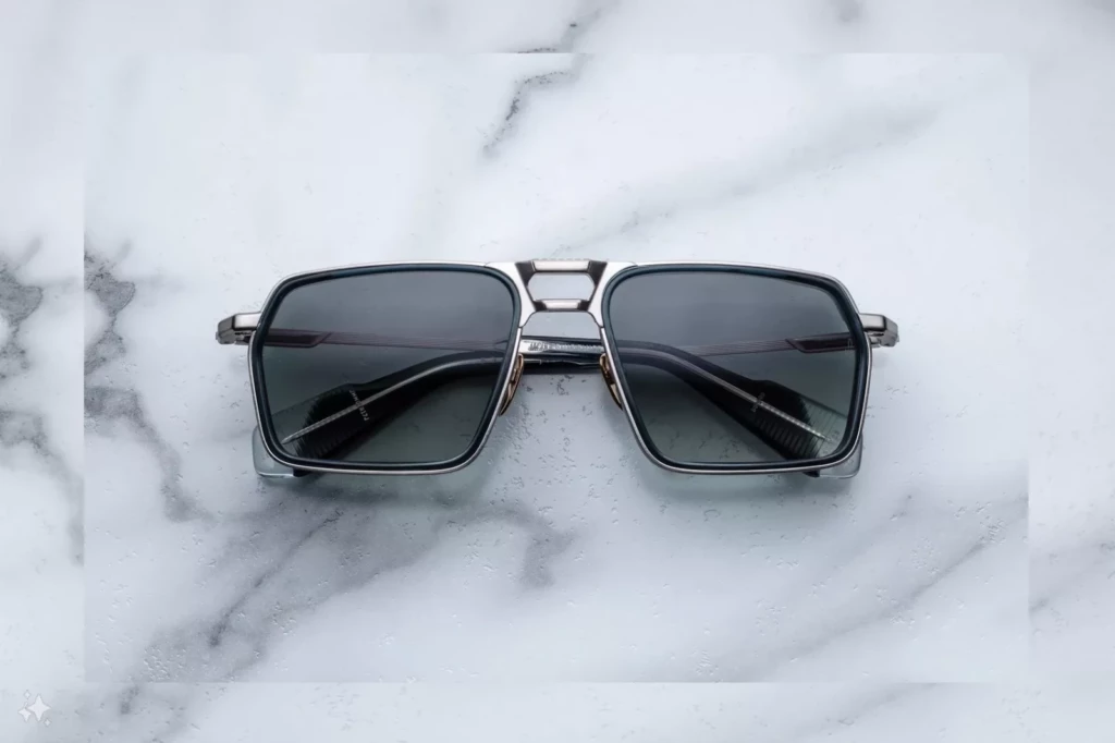 Lunettes de soleil Jacques Marie Mage GT-R Atlantic – vue de face 1