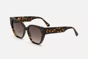 Lunettes de soleil Ahlem Marguerite Yellow Turtle – vue de profil