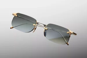 Lunettes de soleil Jacques Marie Mage Fonda Electrum – détail 1