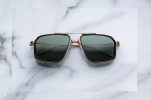 Lunettes de soleil Jacques Marie Mage Jagger 2 Cypress – vue de face 1