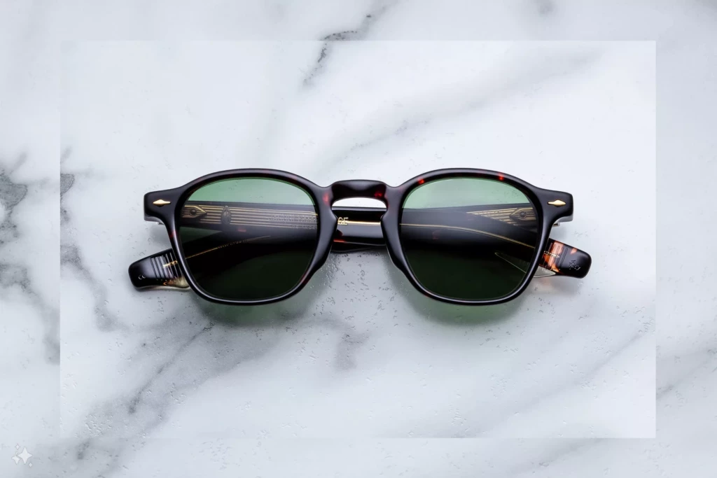 Lunettes de soleil Jacques Marie Mage Zephirin 47 Etna – vue de face 1