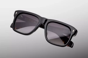 Lunettes de soleil Jacques Marie Mage Yves Noir 11 – détail 1