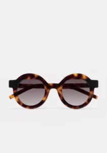 Lunettes de soleil Kaleos Pollitt havane coloris 2 – vue de face