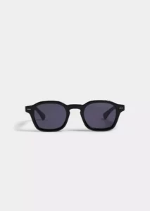 Lunettes de soleil Peter And May Hero Sun Black – vue de face