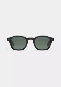 Lunettes de soleil Peter And May Hero Sun Black Mat – vue de face