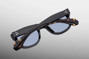 Lunettes de soleil Jacques Marie Mage Amilcar Noir – détail 2