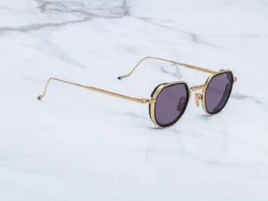 Lunettes de soleil Jacques Marie Mage Dixon Ebony – vue de profil
