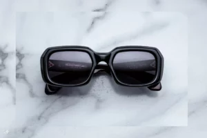 Lunettes de soleil Jacques Marie Mage Aldo Bloodstone – vue de face 1