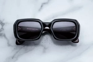 Lunettes de soleil Jacques Marie Mage Aldo Bloodstone – vue de face 2