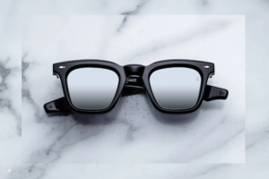 Lunettes de soleil Jacques Marie Mage Leclair Black Mirror – vue de face 1