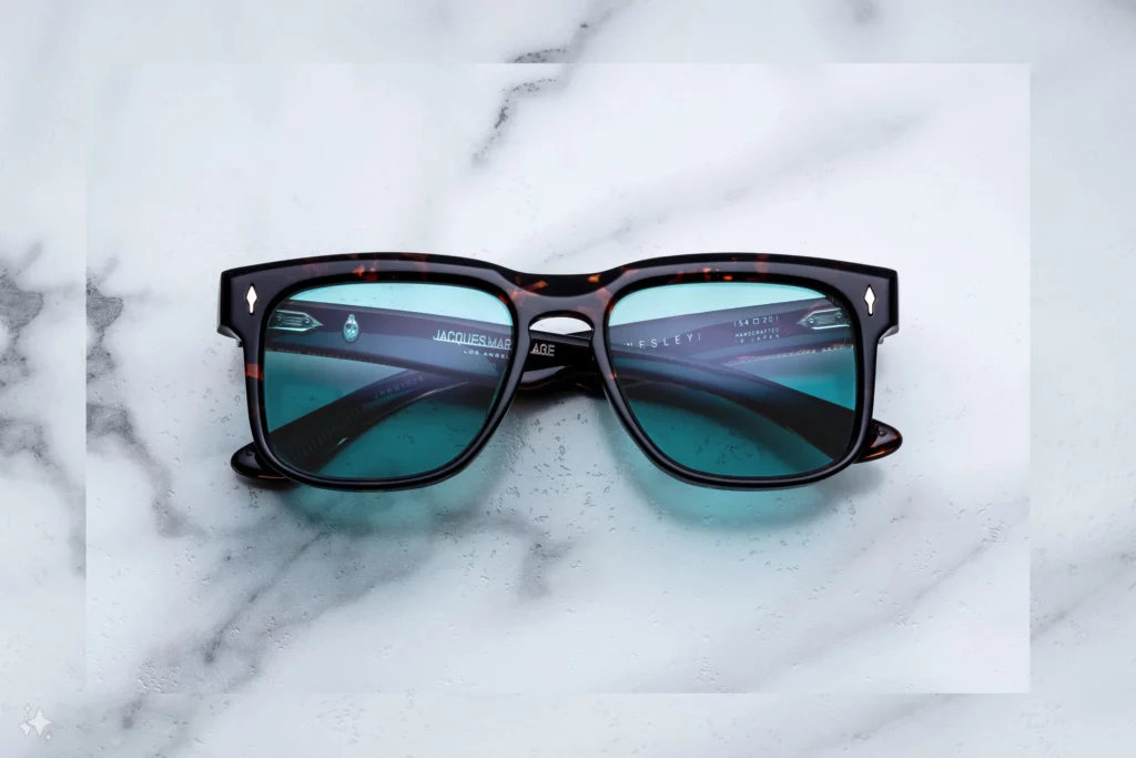 Lunettes de soleil Jacques Marie Mage Wesley Aegen – vue de face 1