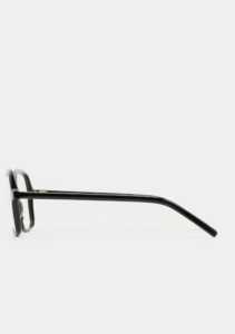 Monture optique Kaleos Earnshaw Noir, vue de profil