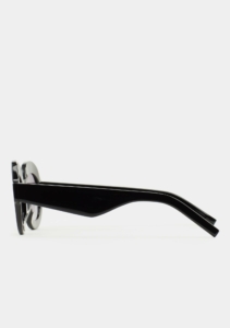 Lunettes de soleil Kaleos Gatz Noir, vue de profil