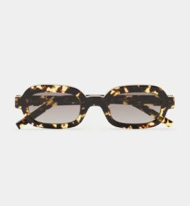 Lunettes de soleil Kaleos Lilly Havane moucheté, vue de face