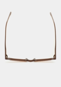 Lunettes de soleil Kaleos Lilly Marron opalin, vue du dessus