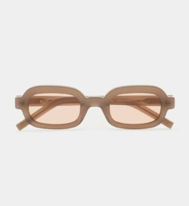 Lunettes de soleil Kaleos Lilly Marron opalin, vue de face