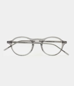 Monture optique Kaleos Marotta Gris cristal, vue de face