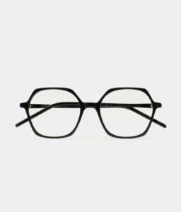 Monture optique Kaleos Perry Noir, vue de face