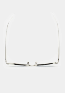 Lunettes de soleil Kaleos Salters Argent, vue du dessus