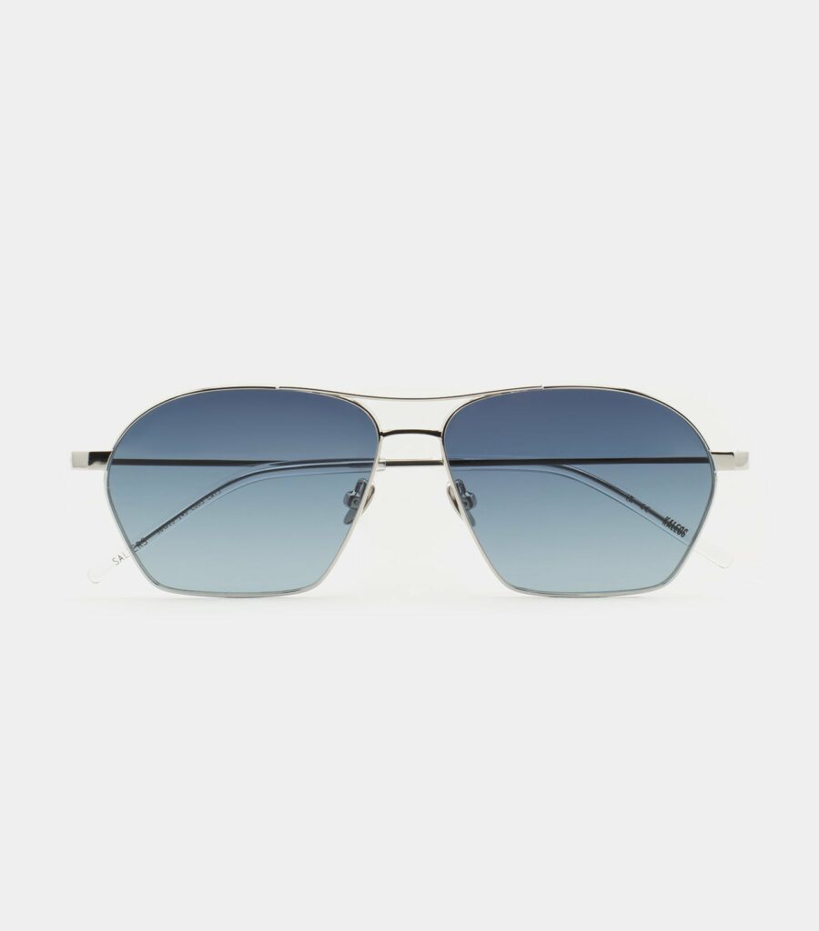 Lunettes de soleil Kaleos Salters Argent, vue de face