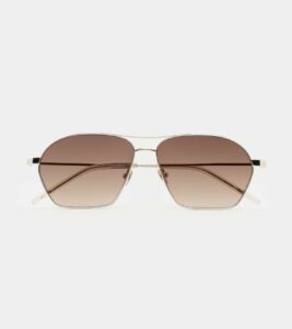 Lunettes de soleil Kaleos Salters Brun, vue de face