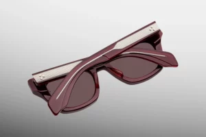 Lunettes de soleil Jacques Marie Mage Dealan Bordeaux Empire – détail 2