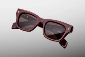 Lunettes de soleil Jacques Marie Mage Dealan Bordeaux Empire – détail 3