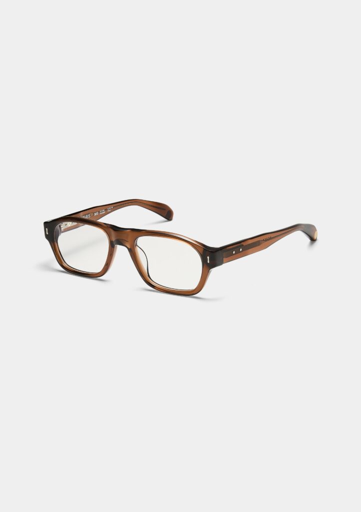 Lunettes optiques Peter And May Côté Cour Dark Amber — vue-principale