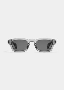 Lunettes de soleil Peter And May Minuit Calme Sun Shaded Grey Light Grey – vue latérale