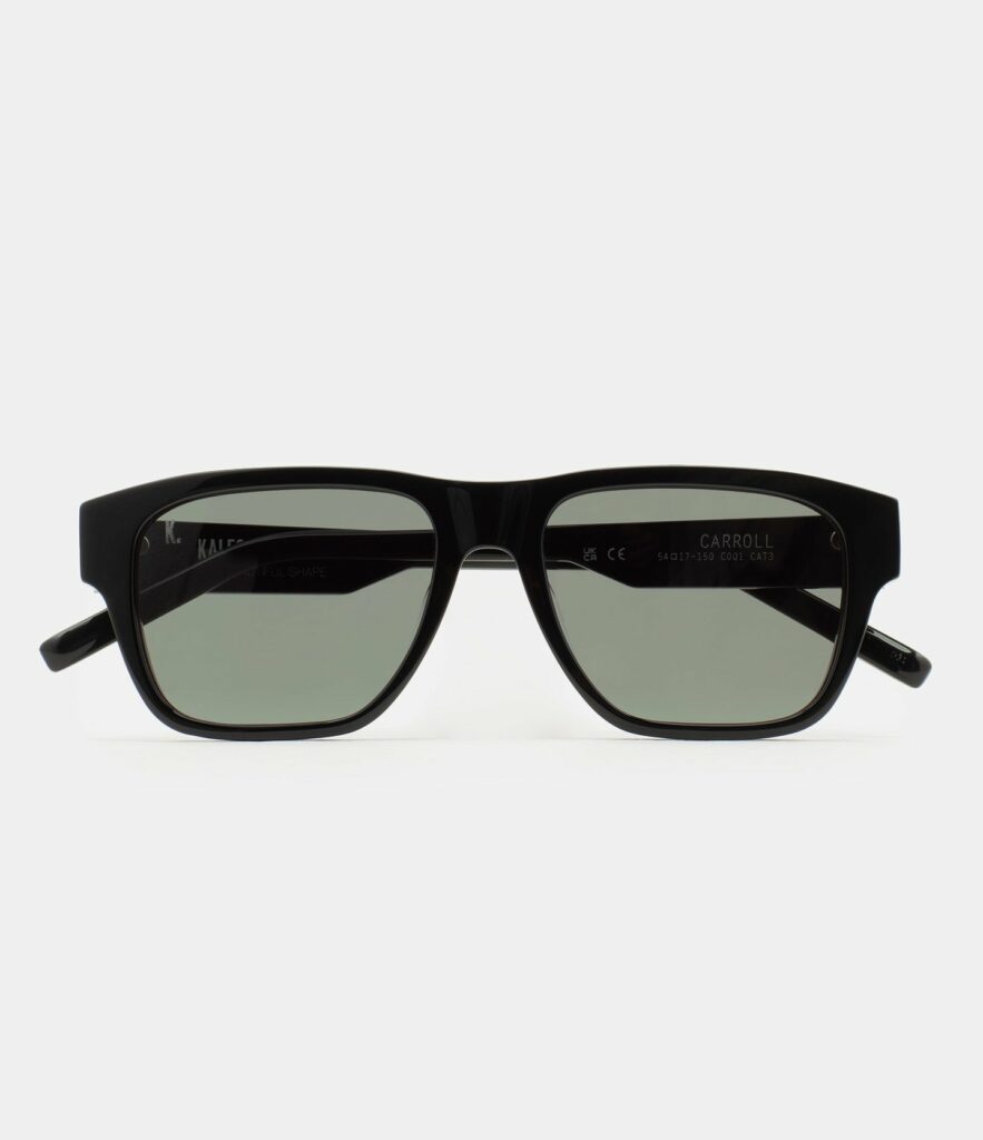 Kaleos Carroll Noir coloris 1 — vue de face