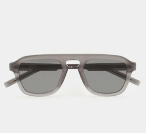 Kaleos Crowne Gris cristal mat Polarisée coloris 3 — vue de face
