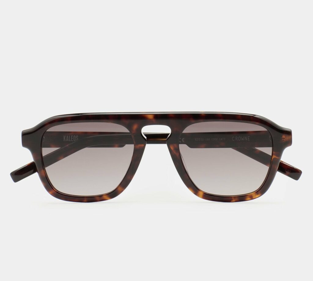 Kaleos Crowne Havane foncé coloris 2 — vue de face