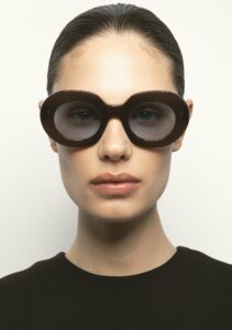 Kaleos Darling Brun laiteux photochromique coloris 5 — lunettes portées
