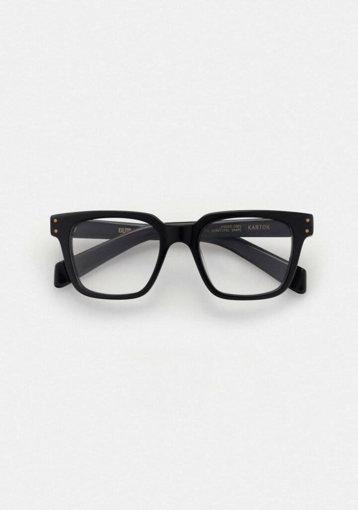 Kaleos Kantor Noir coloris 1 — vue de face