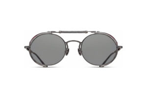 Lunettes de soleil Matsuda 2809H-V2 Brushed Ruthenium Bordeaux vue de face
