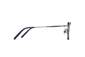 Matsuda 2903H Antique Silver Cobalt Blue – vue de profil