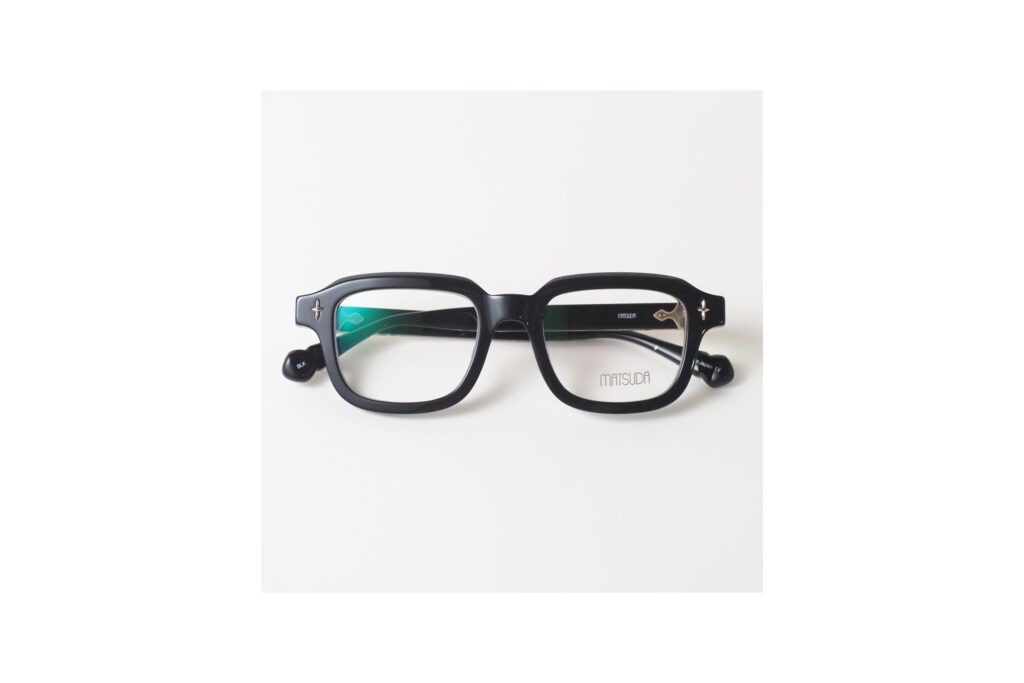 Monture optique Matsuda M1044 Black vue de face