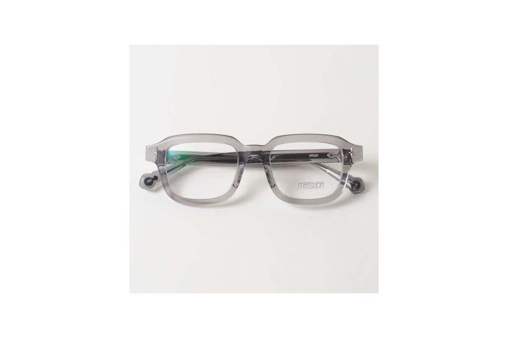 Monture optique Matsuda M1044 Grey Crystal vue de face